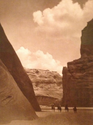 Cañon del Muerto-Navajo -Edward Sheriff Curtis