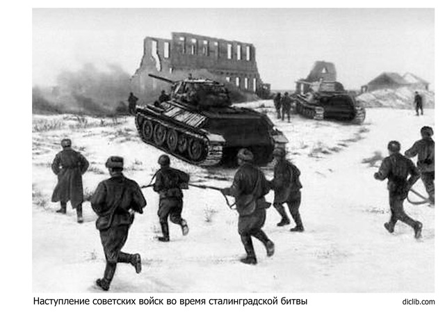 Начало контрнаступления советских войск под Сталинградом.