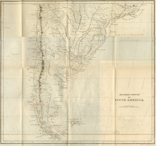 Publishes his finding of South America