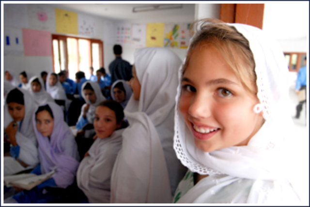 Amria Eliana Mortenson, Mortenson's daughter, is born.