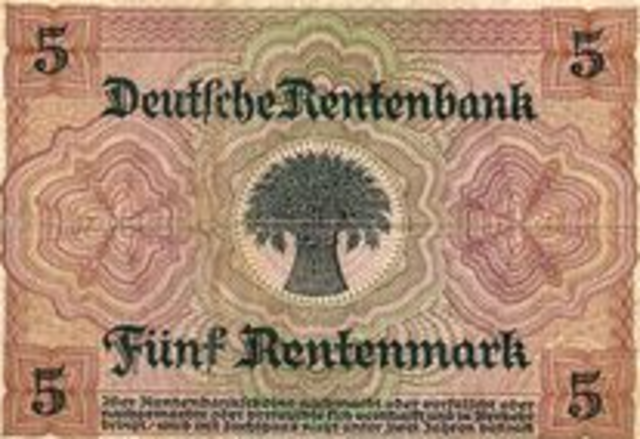 Rentenmark First Issued