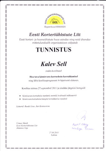 Hea tava kinnisvara korrashoiu korraldamisel.