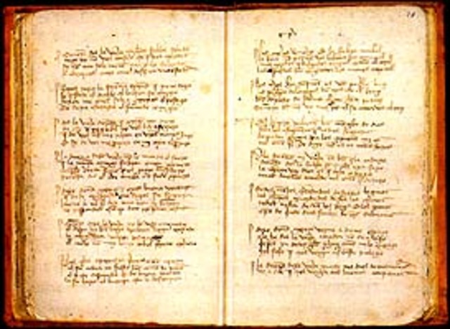 Características de cuaderno escolar egipcio