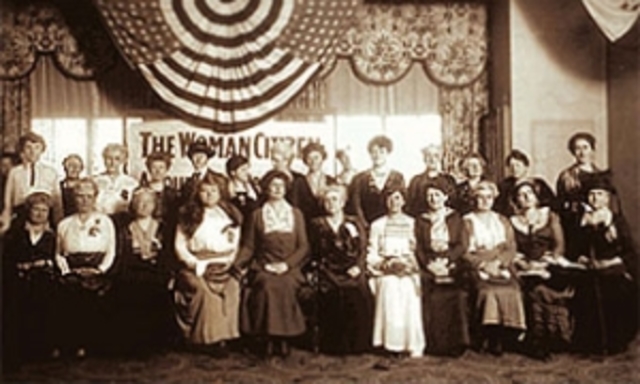 American Woman Suffrage Association created