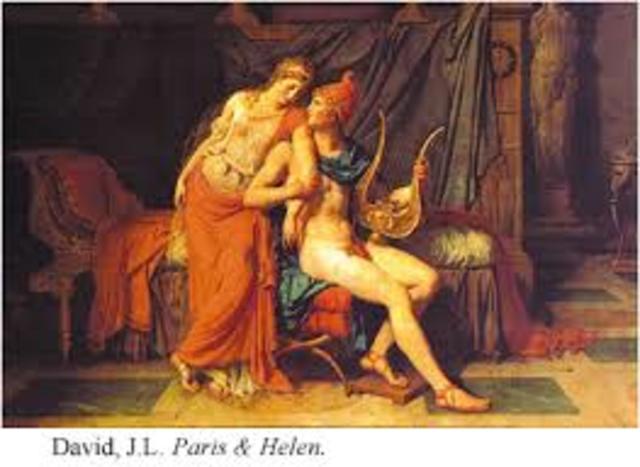 Paris steals Helen