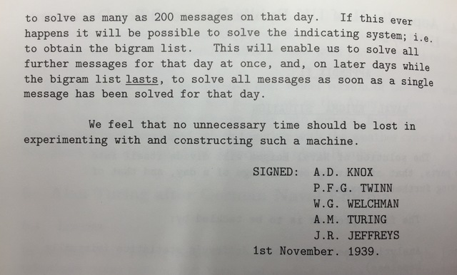 Bletchley Park tackles the Enigma