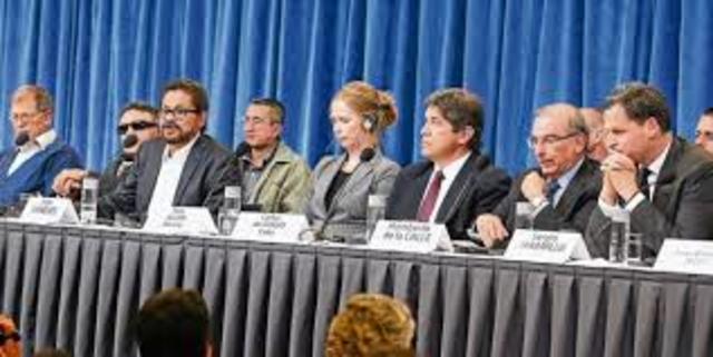 el gobiernos y las FARC inician en Oslo los dialogos de paz