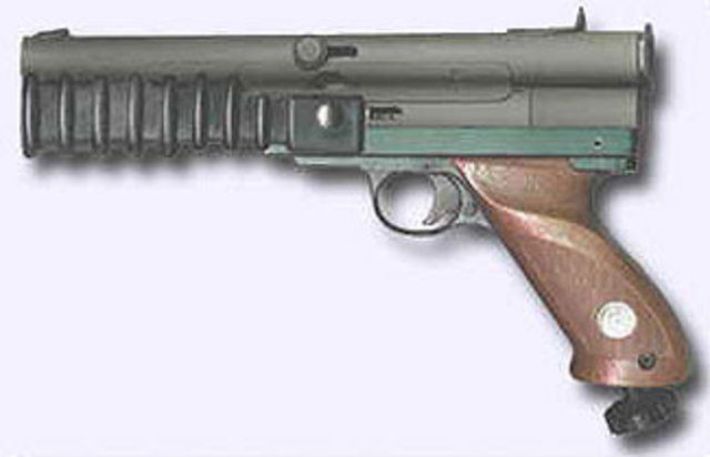 First paintball marker