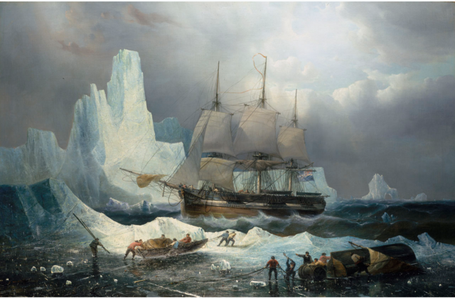 HMS Erebus in the Ice, 1846