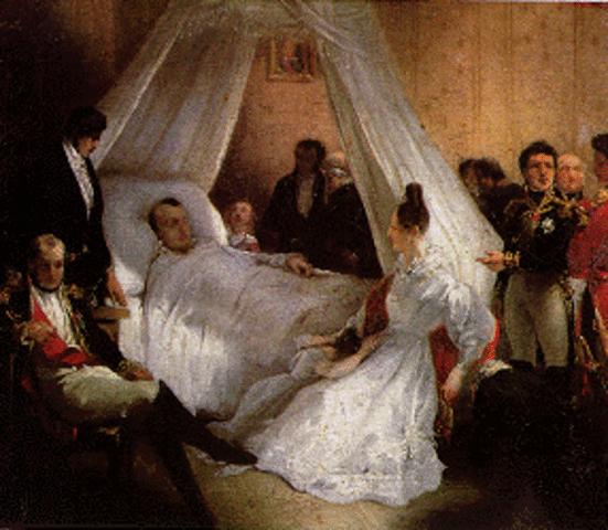 Muere Napoleón Bonaparte.