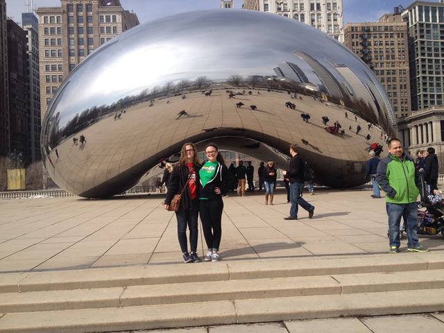 Je suis allé à Chicago