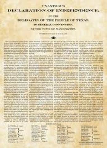 texas declaration of independence