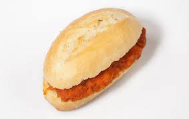 A sobrasada sandwich