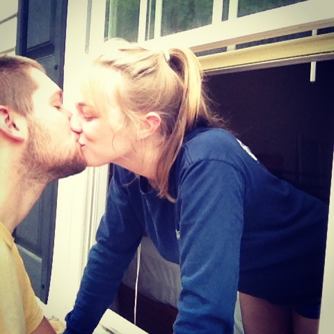 Jonathon helped me move into my apratment at WCU