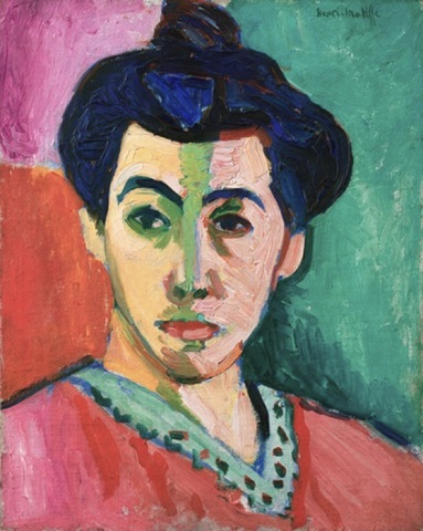 Retrato de la raya verde