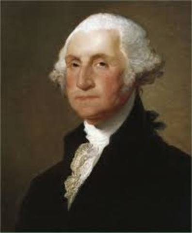 George Washington became president