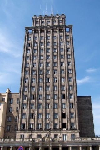 Prudential Building in Warsaw