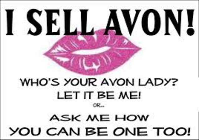 Started selling Avon