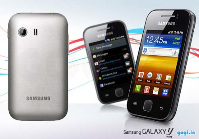 celular samsung galaxy Y