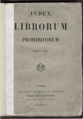 Index Librorum Prohibitorum