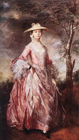 Gainsborough Portrait of Mary, Countess Howw