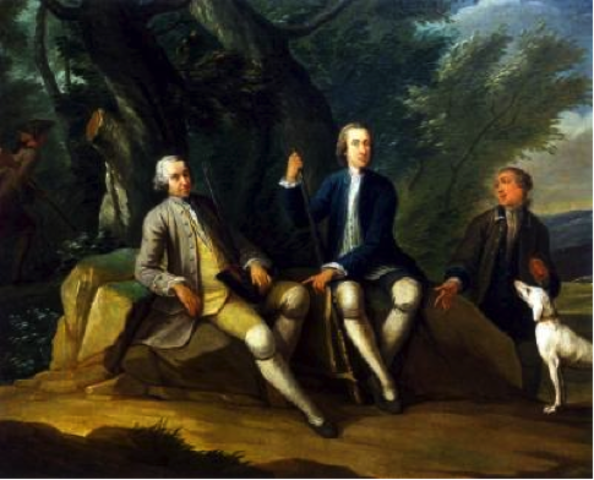 "A Sporting Conversation Piece"