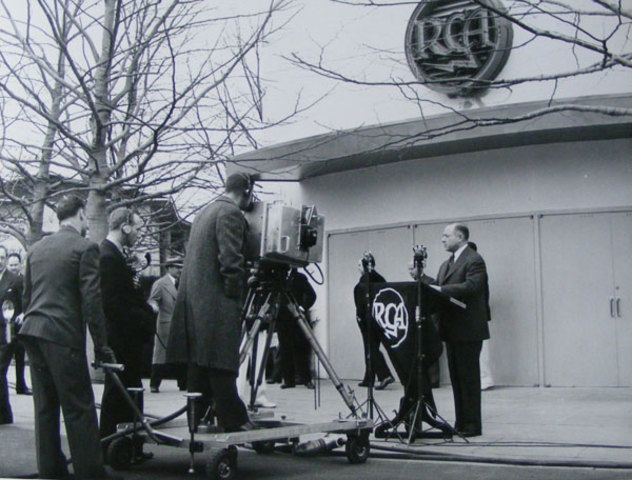 David Sarnoff Dedicating the RCA Building at the 1939 World Fair
