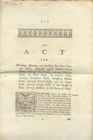 Enclosure Act in England