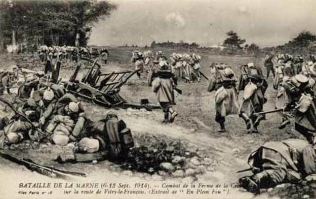 Battle of Marne begins.