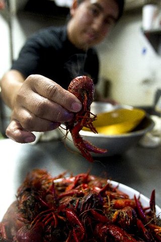 Ice, slush clog containment box