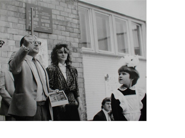 Торжественное открытие нашей школы