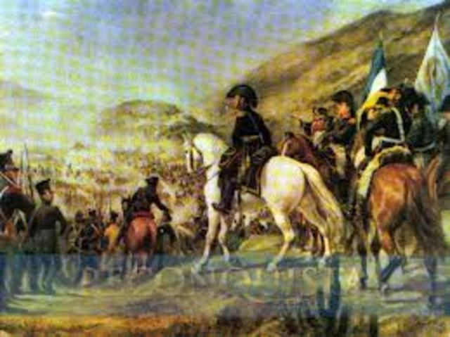 Participa en la batalla de San Lorenzo