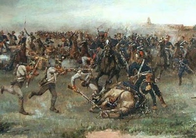 Participa en la Batalla de San Lorenzo