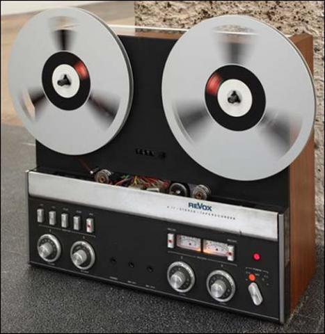 le magnétophone à bandes