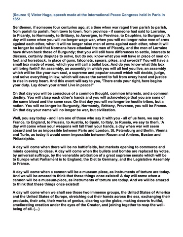 The Paris Peace Congress