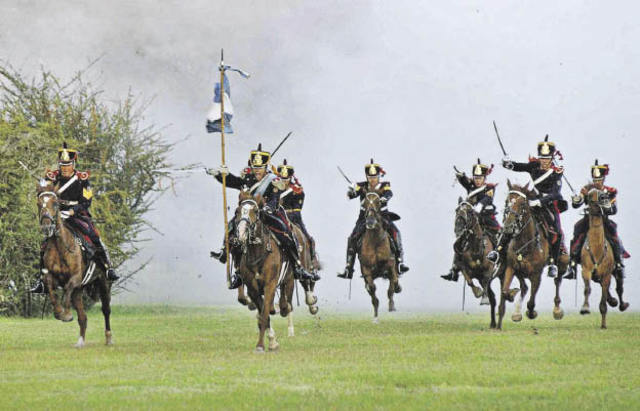 participa en la batalla de San Lorenzo