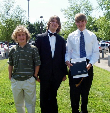 A dix-huit ans, j'ai reussi mon bac.  J'ai reçu mon diplôme du lycée.