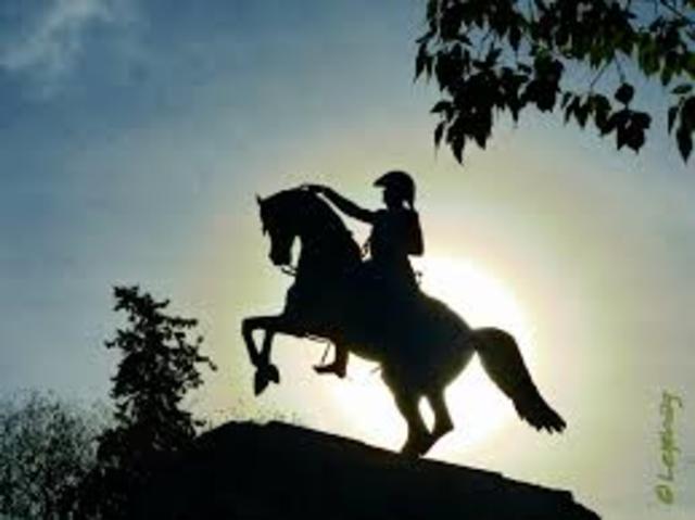 Proclama la independencia Chilena