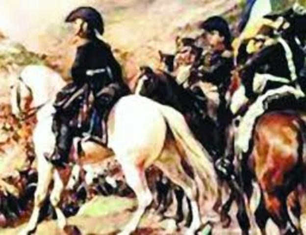 Cruzó la cordillera