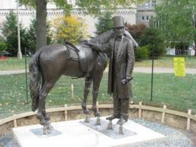 lincoln arrives in washington