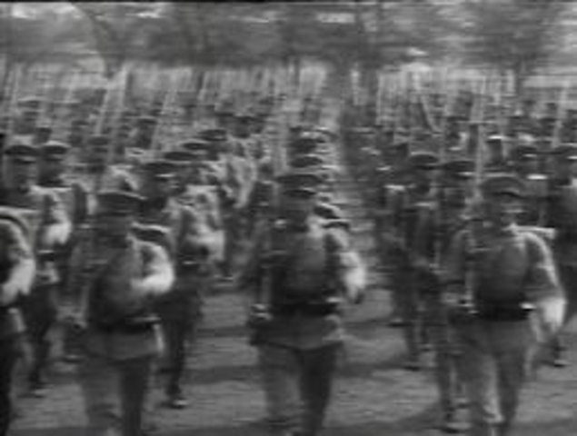 Japan invades China in