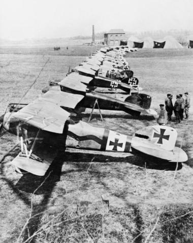 German War Planes Lined Up (http://www.iwm.org.uk/collections/item/object/205213467)