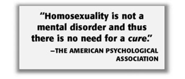 APA Removes Homosexuality as Mental Disorder