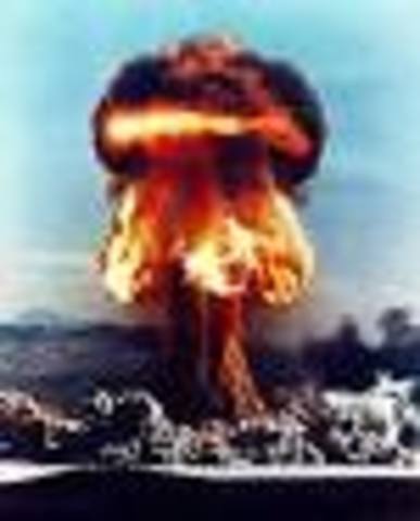 Hiroshima atom bombed by America