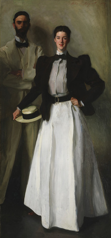 Mr. and Mrs. I. N. Phelps Stokes by John Singer Sargent