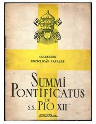 Pope Pius XII's Summi Pontificatus