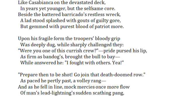 "The Boy on the Barricade" (Victor Hugo)