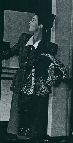 British Vogue photo, Feb. 1943