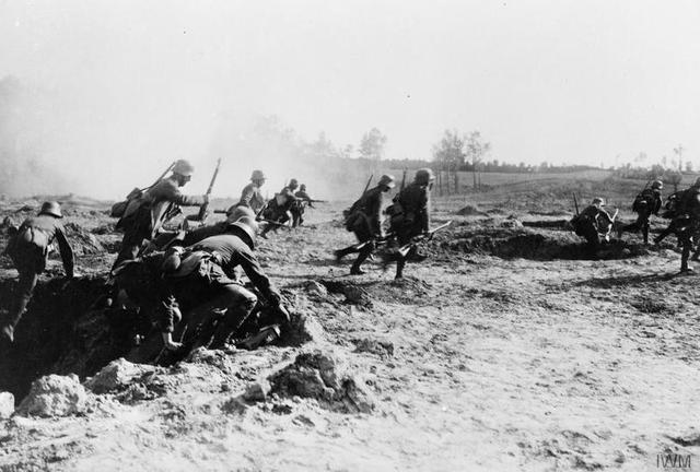Germans laung Spring Offensive