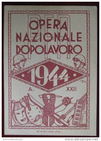 Birth of the Opera Nazionale Dopolavoro, an Italian Fascist association for worker's leisure